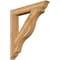 Ekena Millwork Funston Traditional Rough Sawn Bracket, Western Red Cedar, 6"W x 44"D x 48"H BKT06X44X48FST01RWR - alternate 1